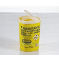 Sharps Disposal Container Minicompact 0.6 litre 